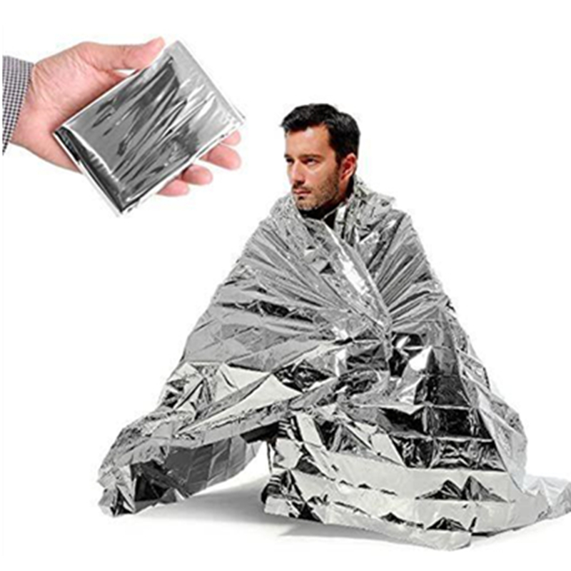 Outdoor Camping Heated Blanket - Emergent Blanket Mylar Thermal Outdoor Survive