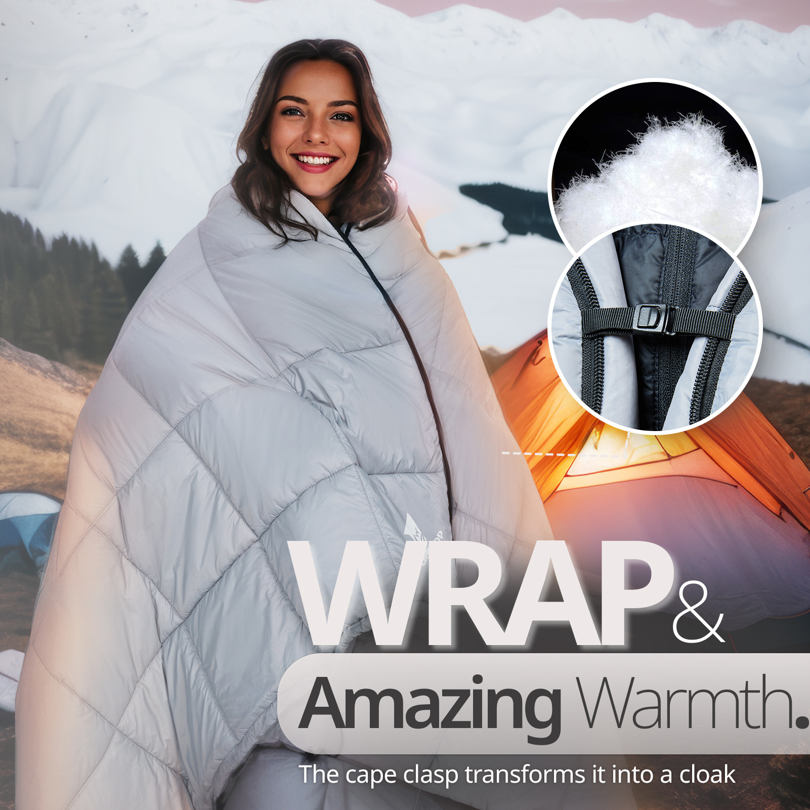 Ultralight Sleeping Bag - Adult Camping Down Sleeping Bag Blanket