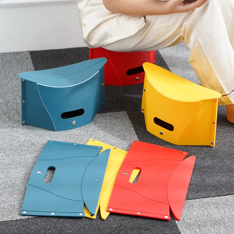 Outdoor Camping Folding Chairs - Plastic Portable Folding Stool Outdoor Chairs