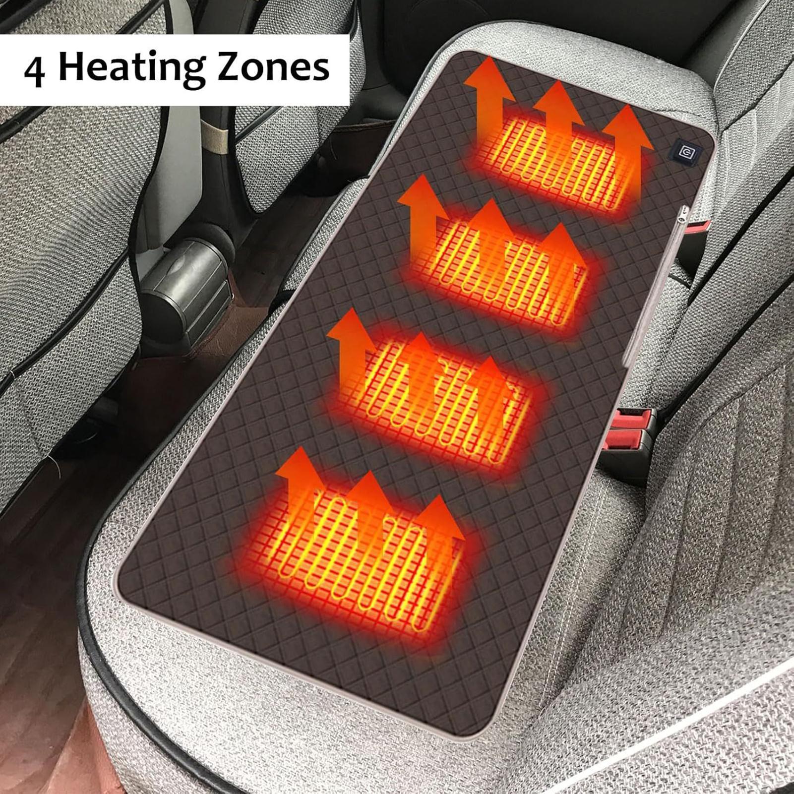 Outdoor Camping Heated Blanket - 4 Heated Areas Camping Chair Heated