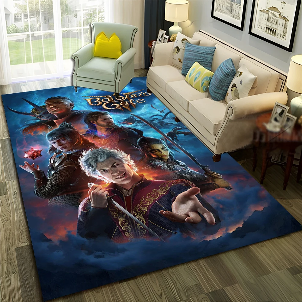 Outdoor Camping Games For Adults - Baldur Gate3 Game Gamer Cartoon 3D