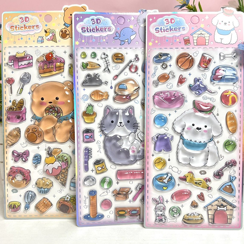 Bear Canister - Kawaii Cartoon Little Bear Marine Life