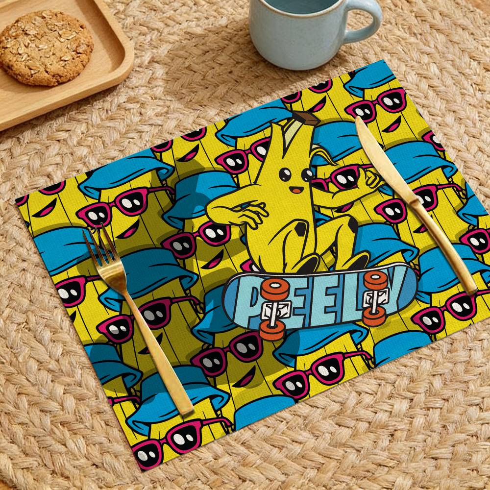 Outdoor Camping Games - Fashion F-Fortnite Game Placemats For Cafes