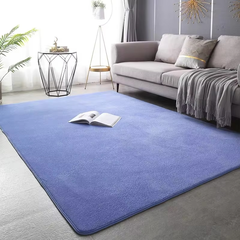 Outdoor Camping Games For Adults - VIKAMA Solid-colour Large Area Carpet for