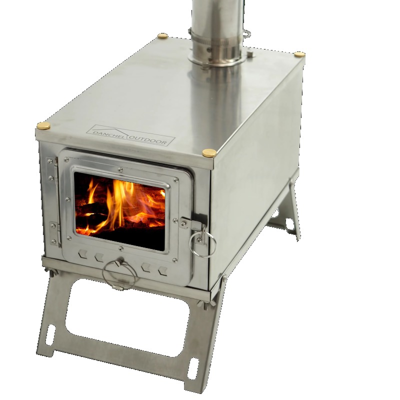 Outdoor Camping Wood Burning Stove - 【Popular】DANCHEL S1 Foldable Tent Stove Outdoor