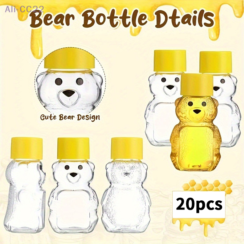 Bear Canister - {HMA74} 20Pcs 60ml Cartoon Bear Juice