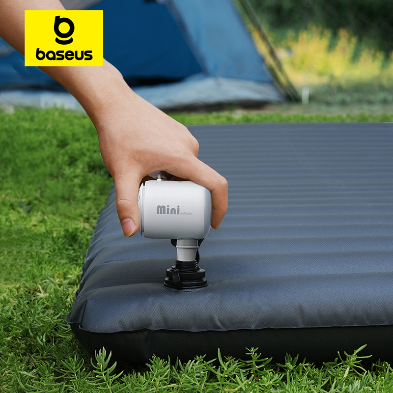 Outdoor Camping Rug - Baseus Portable Air Pump Electric Air