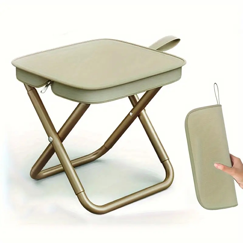 Outdoor Camping Folding Chairs - Outdoor folding pencil case small stool