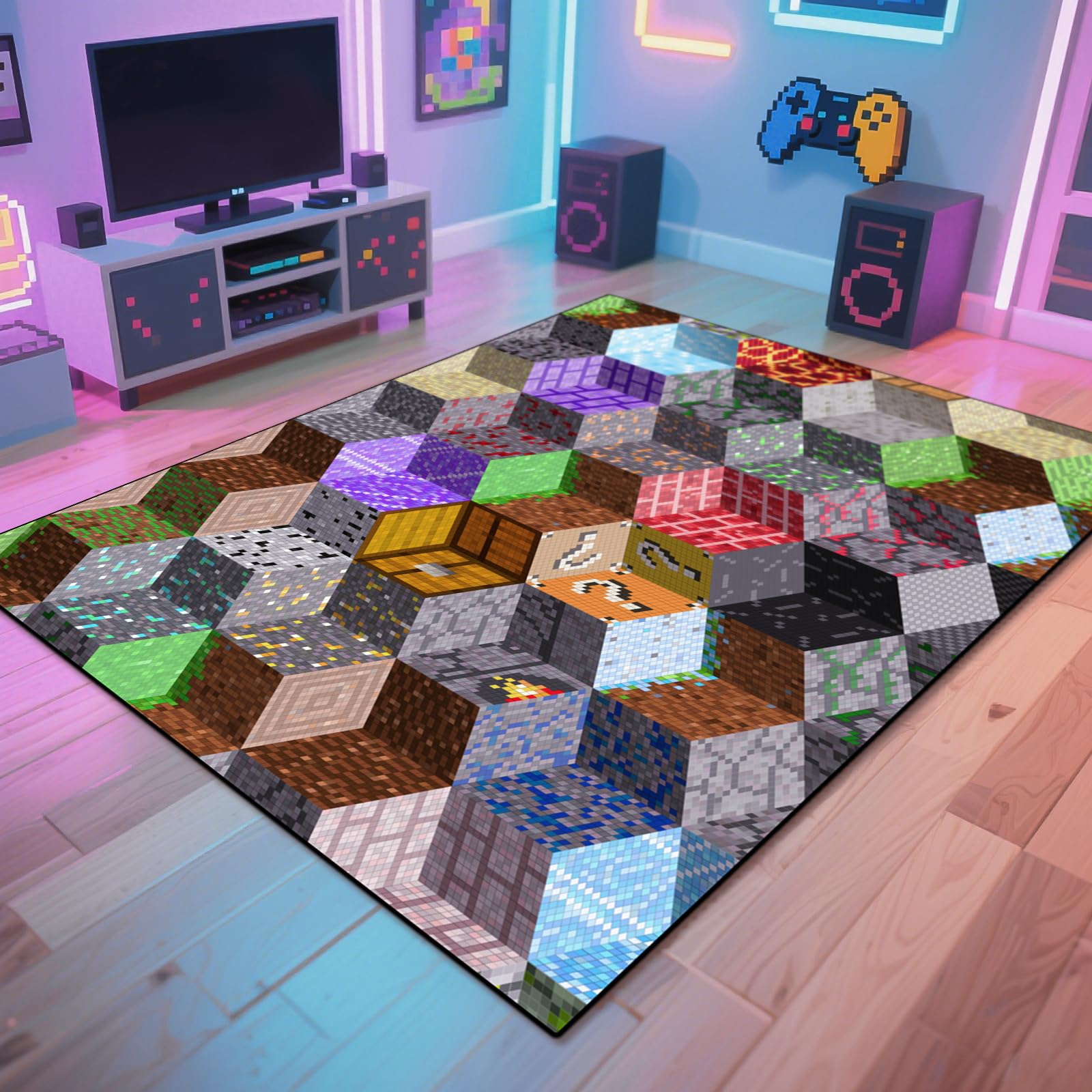 Outdoor Camping Games For Adults - Block Game Rug Teen Boys Carpet