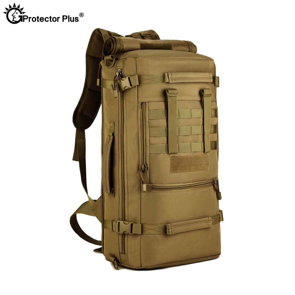 Outdoor Camping Games - PROTECTOR PLUS Unisex Tactical Backpack Multifunction