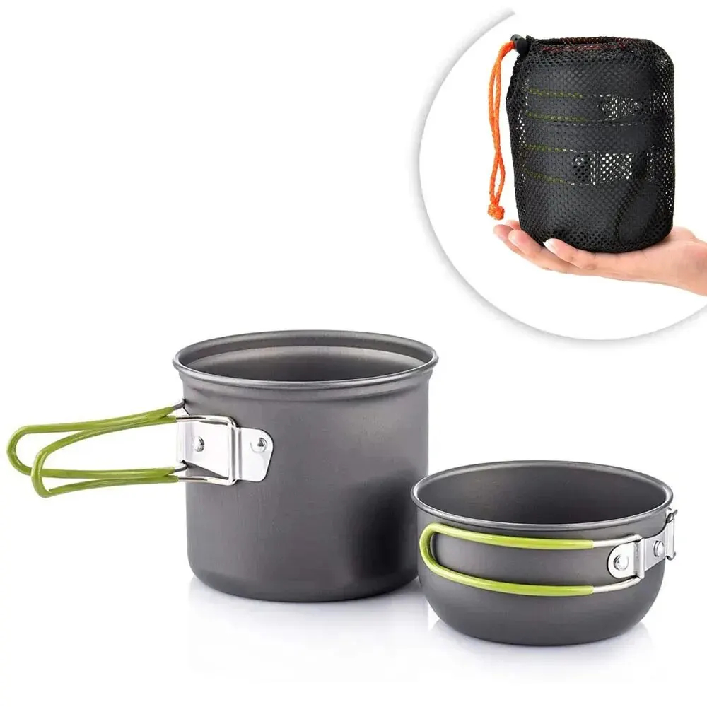 Ultralight Camping Pot Set: Ca - огляд і ціна Outdoor Camping Uk
