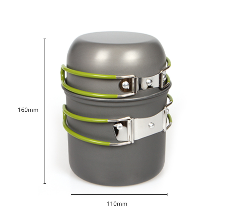 Ultralight Camping Pot Set: Ca - огляд і ціна Outdoor Camping Uk
