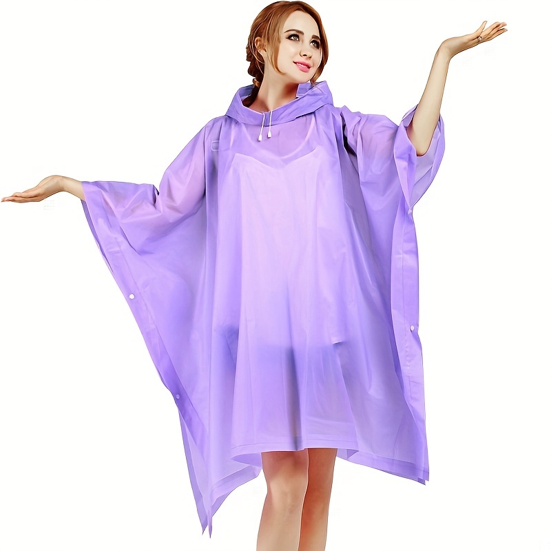 Rain Ponchos For Adults Pouch  - огляд і ціна Outdoor Camping Jacket