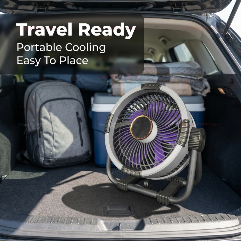2026 Camping Fan 20000mAh Outd - огляд і ціна Outdoor Camping Misting Fan