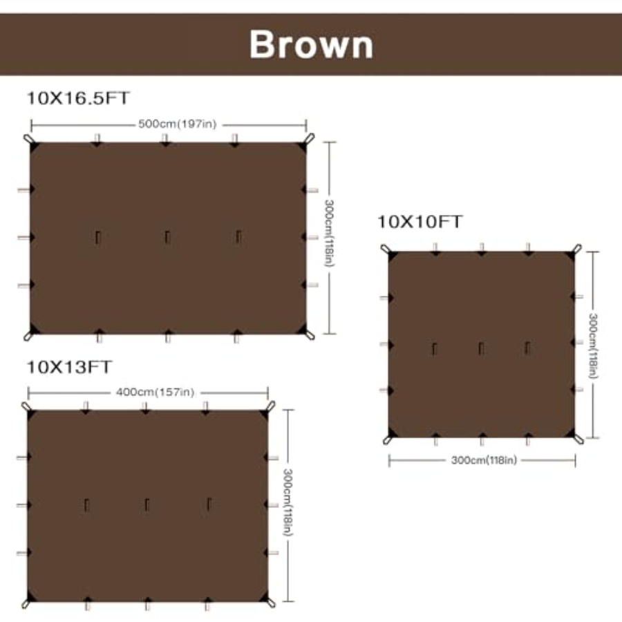 Tent Tarp, Picnic Mat Camping  - огляд і ціна Camping Hammock