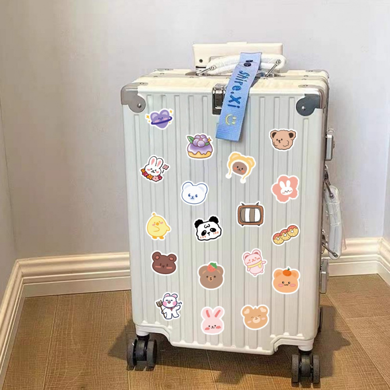 100pcs Cute  Bear Stickers Vin - огляд і ціна Bear Canister