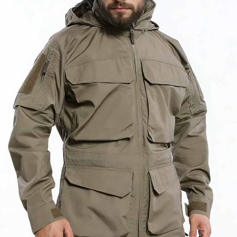Men's Tactical Jacket Loose Ca - огляд і ціна Outdoor Camping Jacket