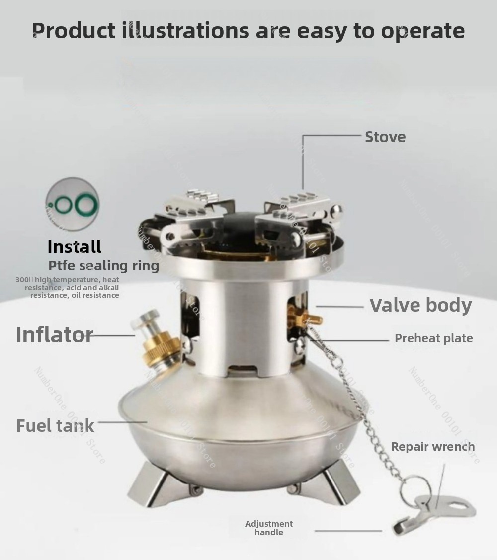 Outdoor maintenance-free porta - огляд і ціна Outdoor Camping Burner
