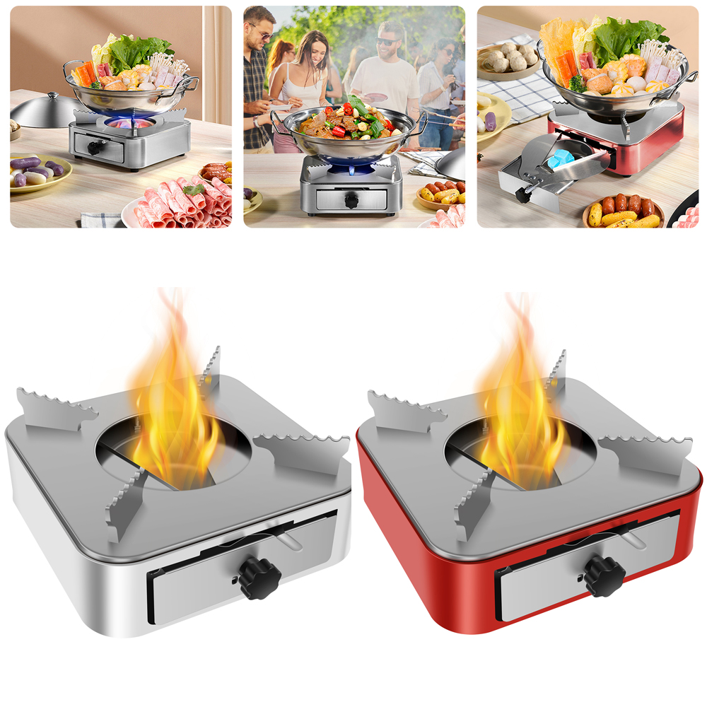 Portable Camping Stove Stainle - огляд і ціна Outdoor Camping Burner