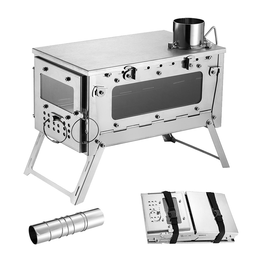 DANCHEL OUTDOOR T2 Wood Burnin - огляд і ціна Outdoor Camping Wood Burning Stove