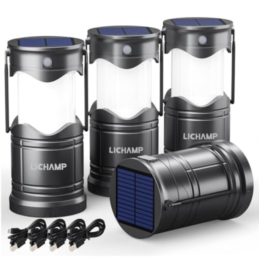 4-Pack Solar Camping Lantern U - огляд і ціна Camping Solar Lantern