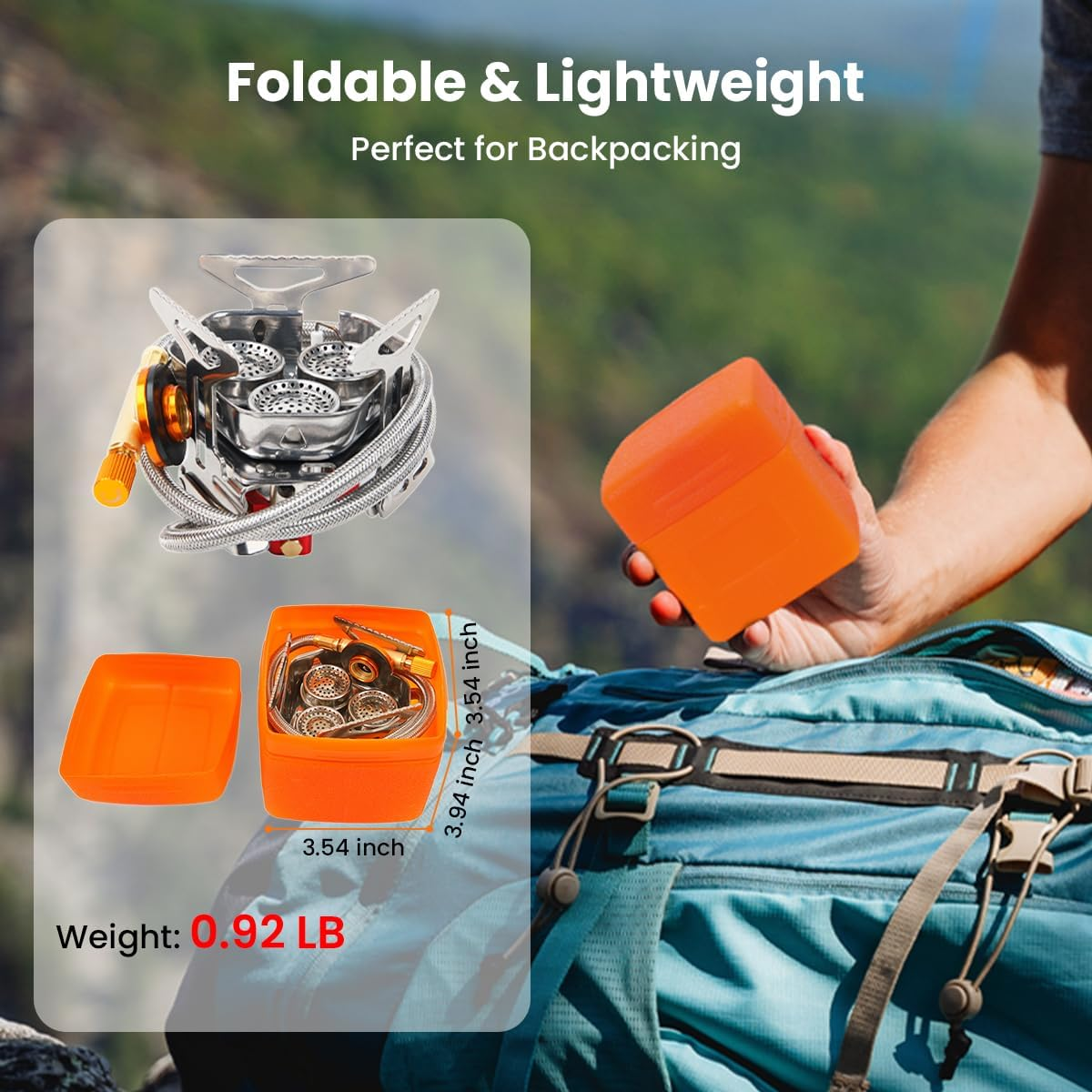 Outdoor Portable Burner Travel - огляд і ціна Outdoor Camping Burner
