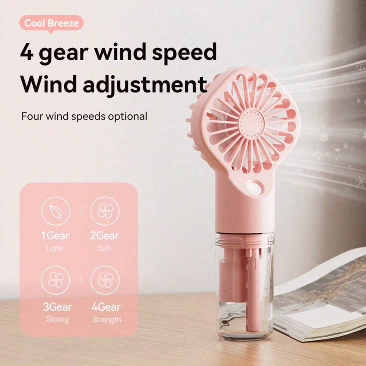 Portable Mist Fan - Handheld M - огляд і ціна Outdoor Camping Misting Fan