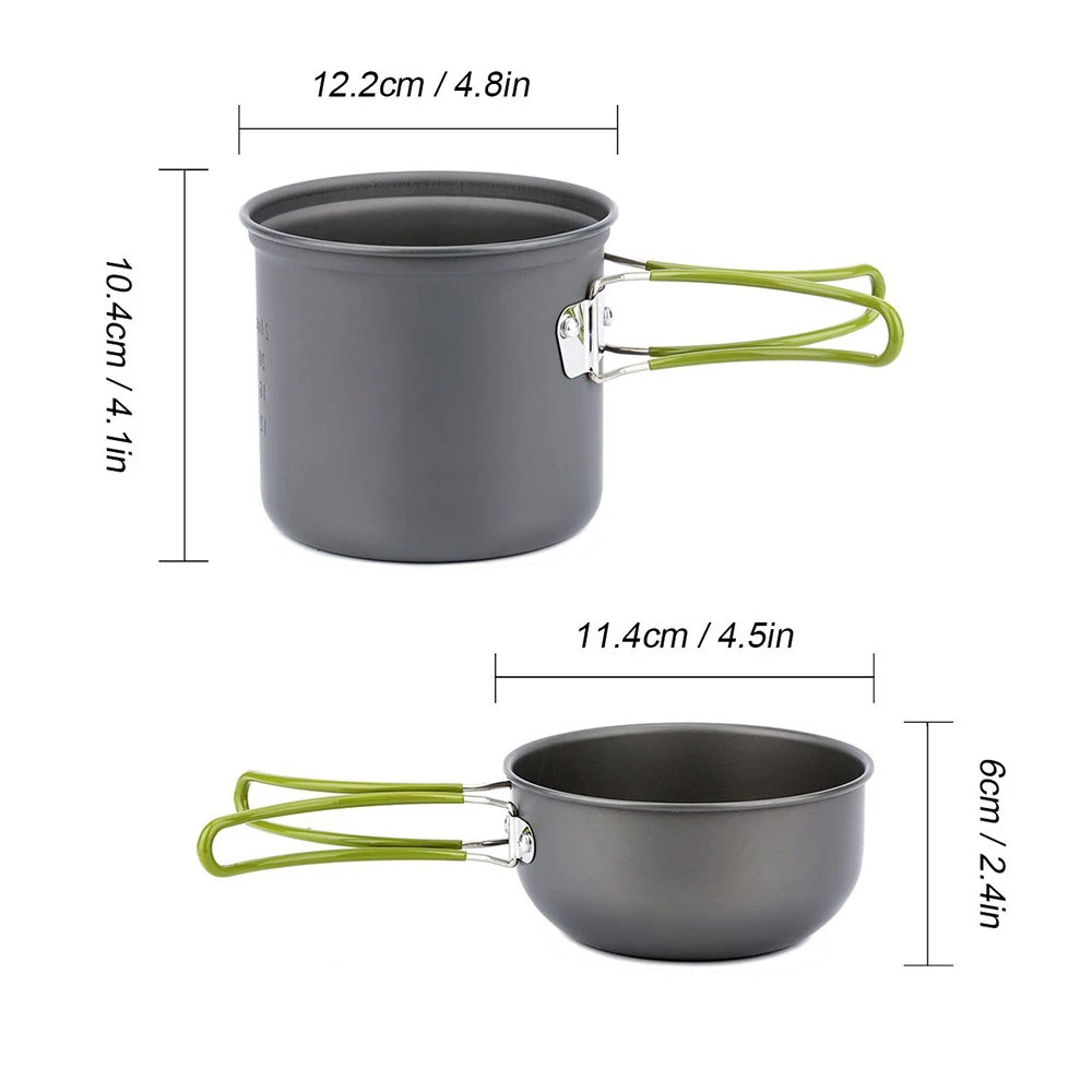 Camping Cookware Mess Kit Ultr - огляд і ціна Outdoor Camping Uk
