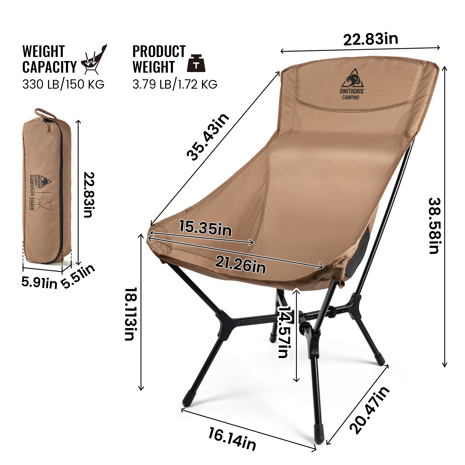 OneTigris Oasisflex Camping Fo - огляд і ціна Outdoor Camping Table And Chairs