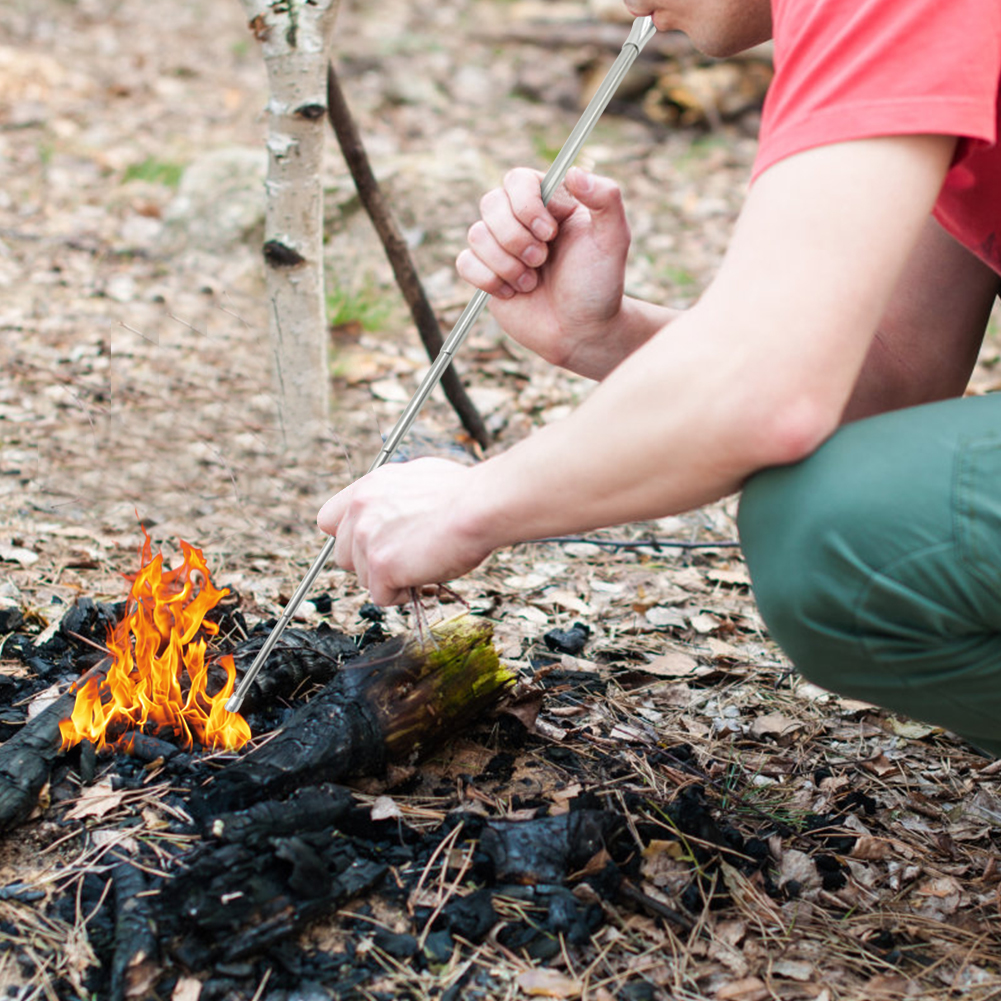 Outdoor Cooking Blow Fire Tube - огляд і ціна Outdoor Camping Youtube
