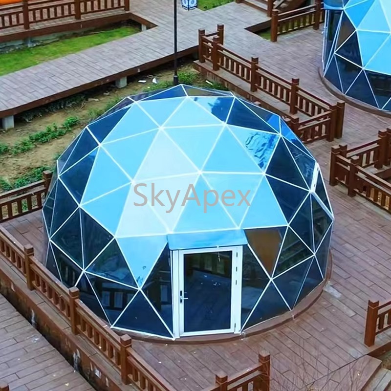 Luxury Soundproof Geodesic Gla - огляд і ціна Outdoor Camping And Glamping