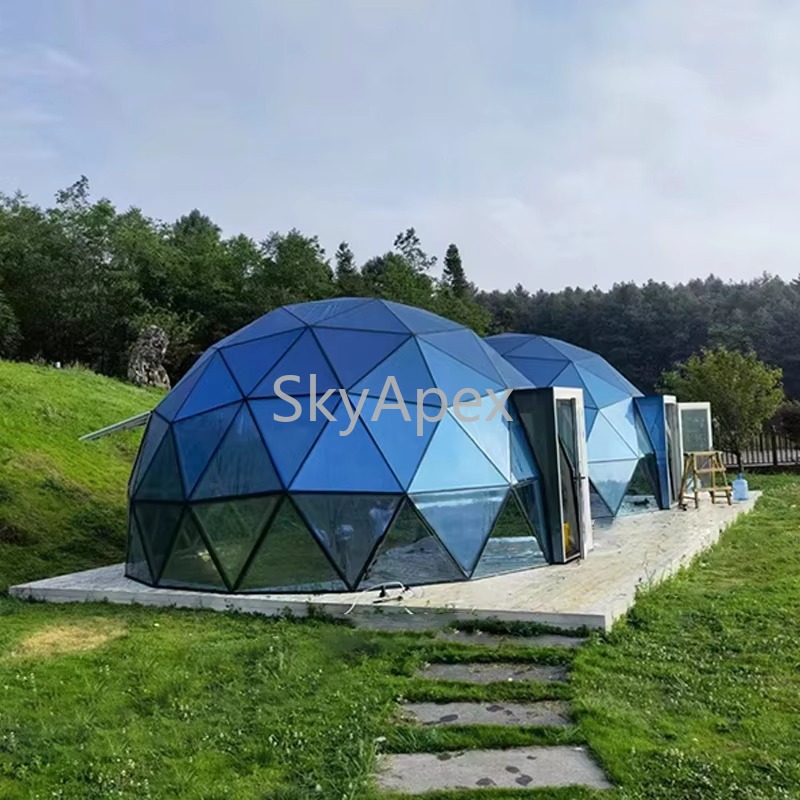 Luxury Soundproof Geodesic Gla - огляд і ціна Outdoor Camping And Glamping
