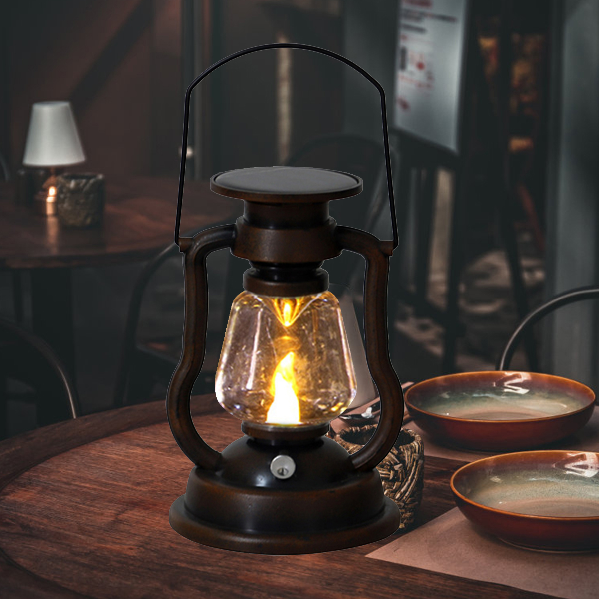 Atmosphere Light Retro LED Sol - огляд і ціна Camping Solar Lantern