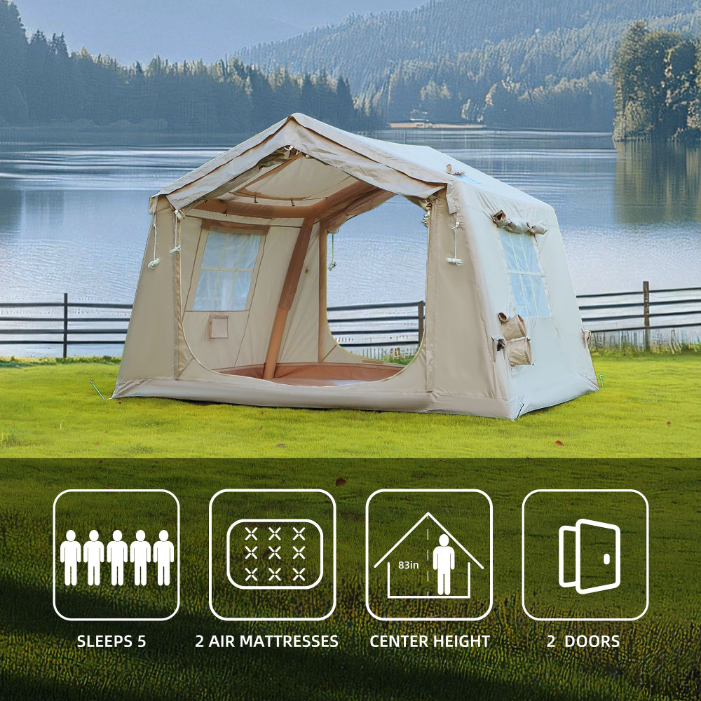 Easy Setup 8㎡  Waterproof Oxfo - огляд і ціна Outdoor Camping And Glamping