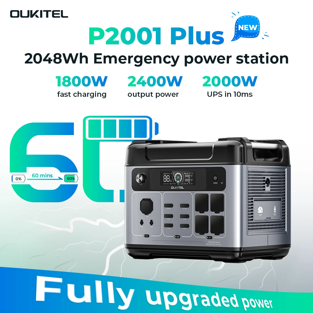 P2001 PLUS 2400W Portable Powe - огляд і ціна Portable Power Station