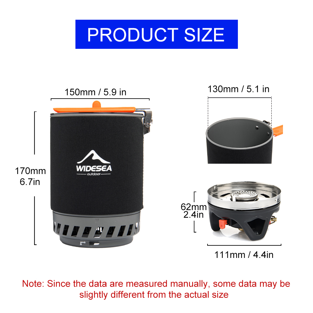 Widesea Camping Cooking System - огляд і ціна Outdoor Camping Burner