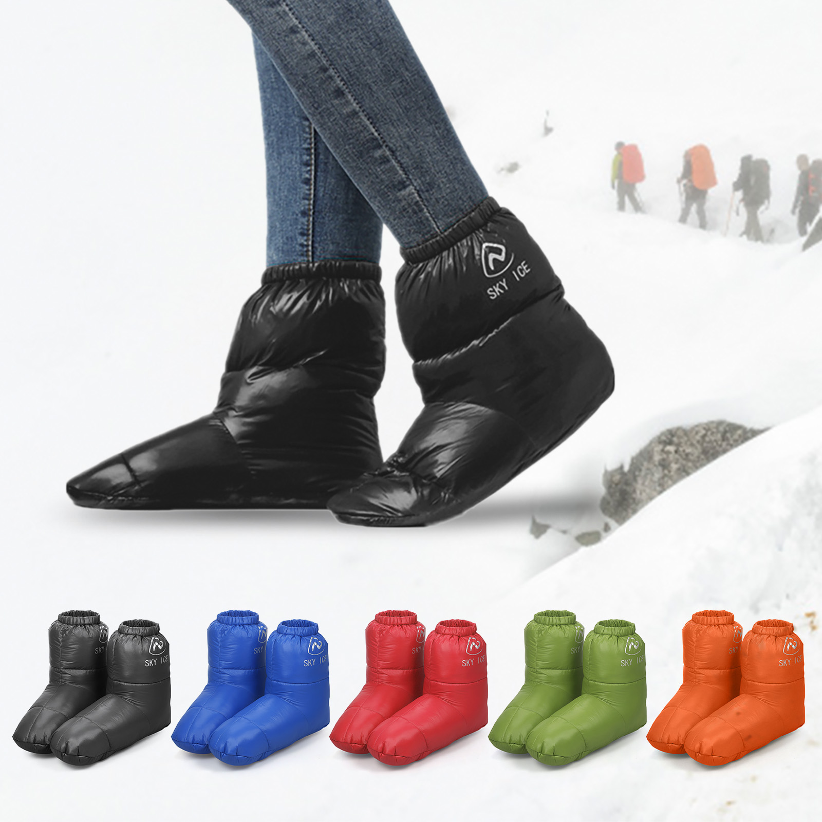 Down Booties Camping Slippers  - огляд і ціна Outdoor Camping Slippers