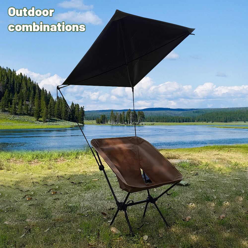 Moon Chair Sunshade Beach Chai - огляд і ціна Outdoor Camping Table And Chairs