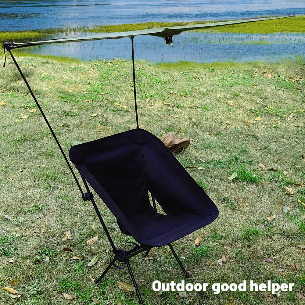 Moon Chair Sunshade Beach Chai - огляд і ціна Outdoor Camping Table And Chairs