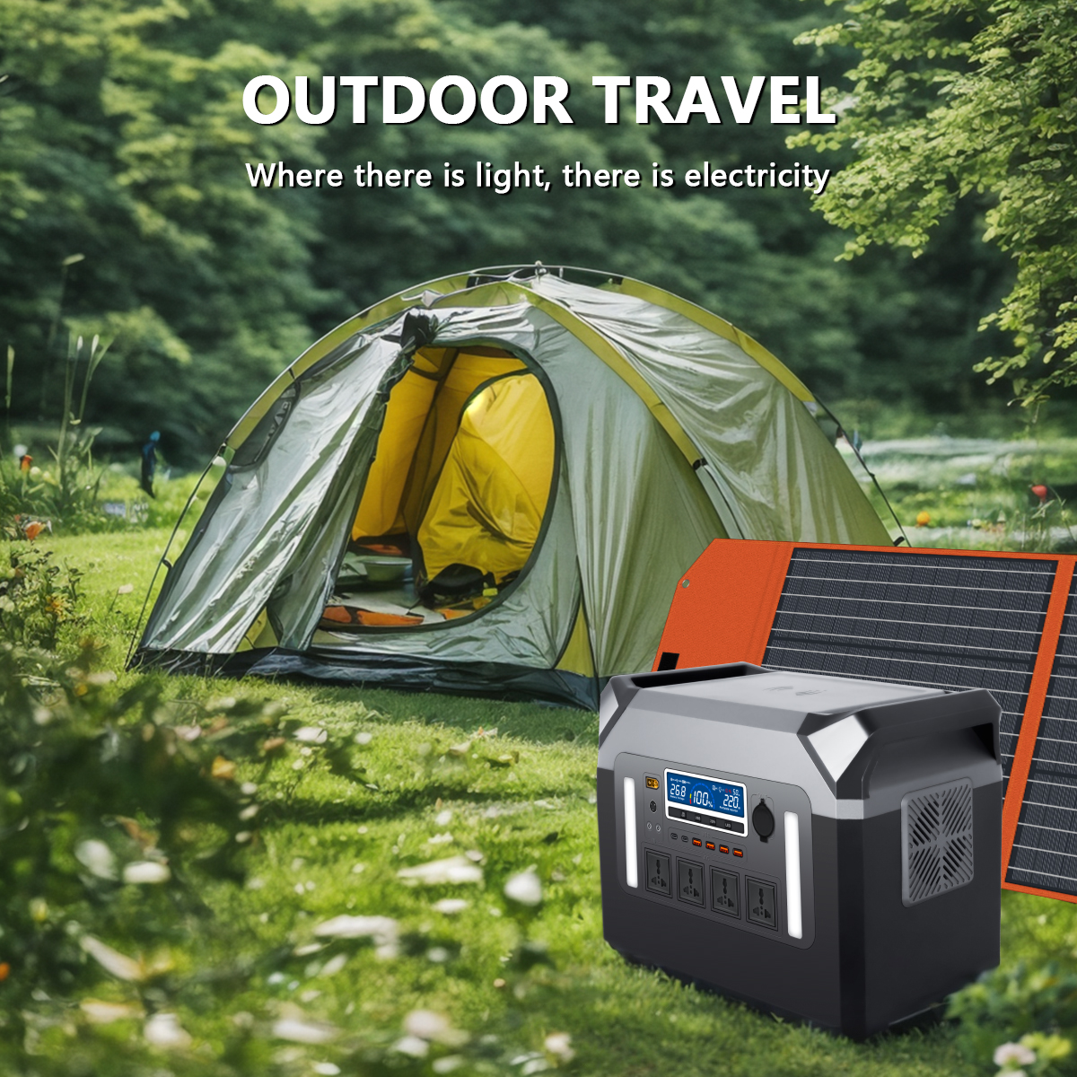 3000W Portable Power Station S - огляд і ціна Portable Power Station