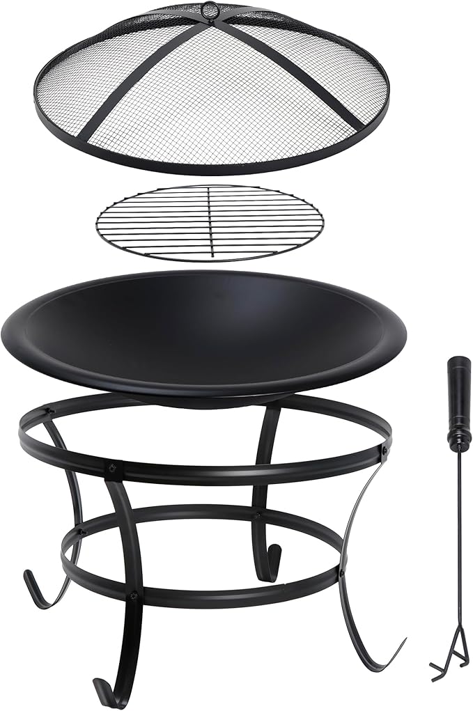 BBQ Grill Outdoor Wood Burning - огляд і ціна Outdoor Camping Wood Burning Stove