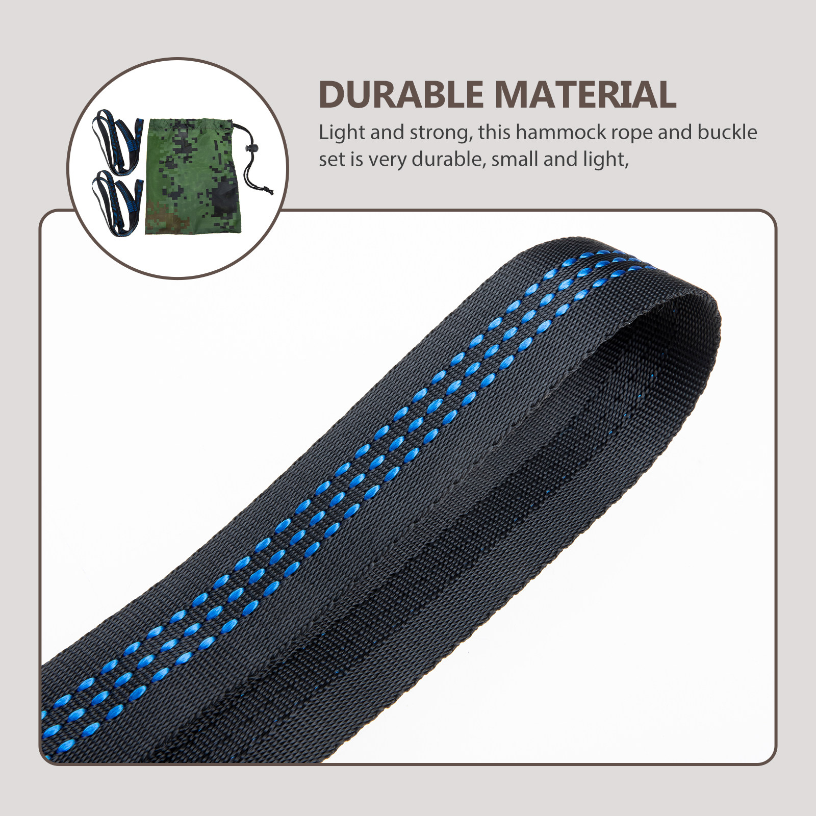 1Set Hammock Strap Wear-Resist - огляд і ціна Camping Hammock