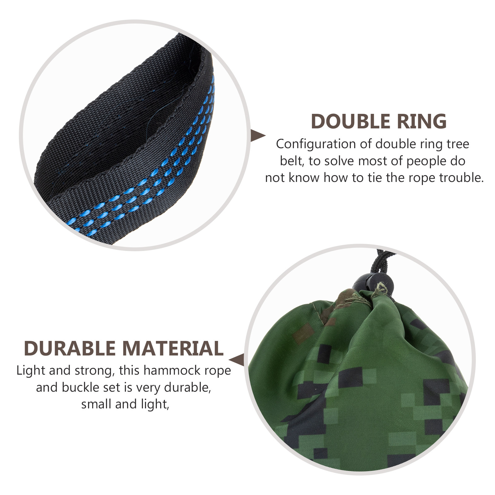1Set Hammock Strap Wear-Resist - огляд і ціна Camping Hammock