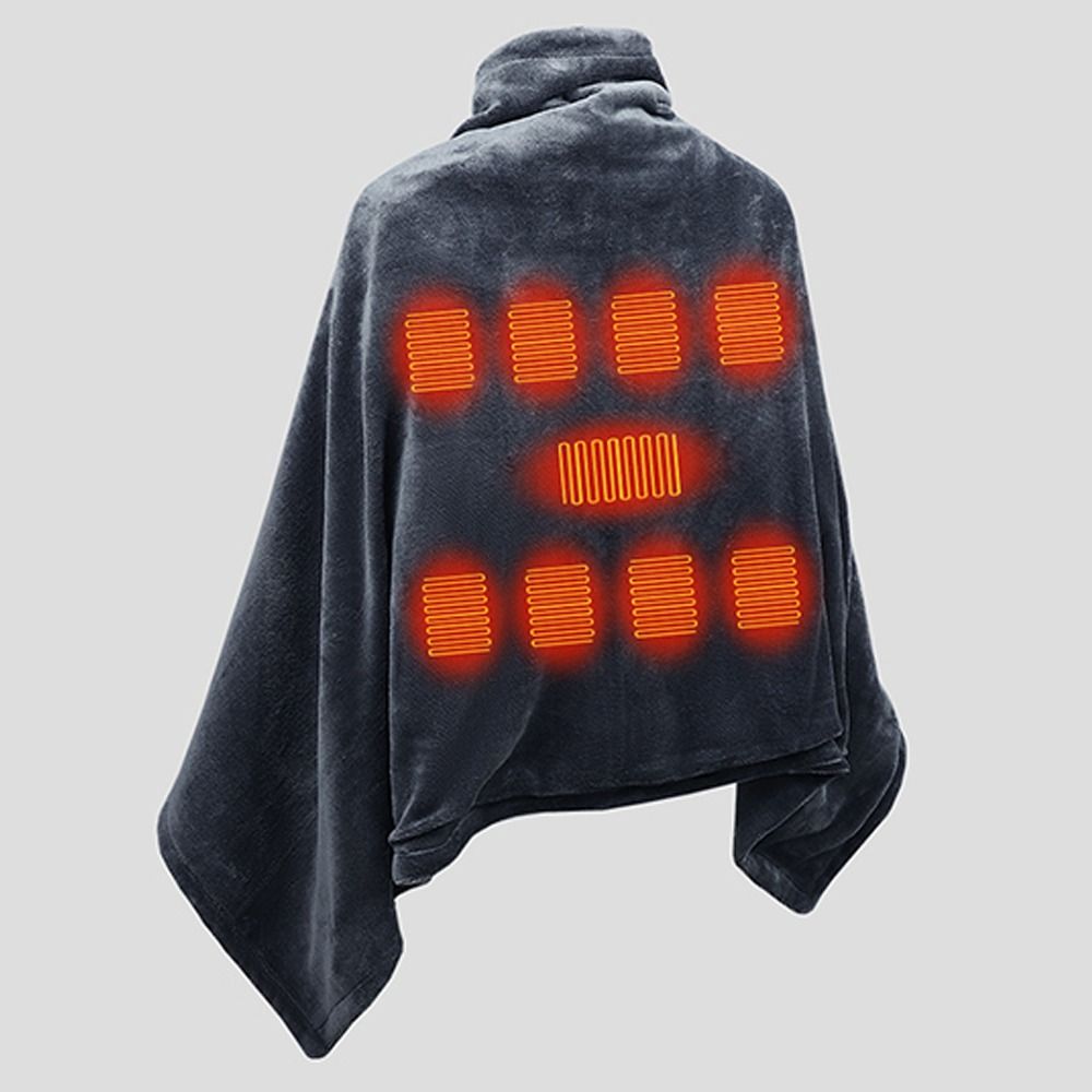 Fashion Wearable USB Electric  - огляд і ціна Outdoor Camping Heated Blanket