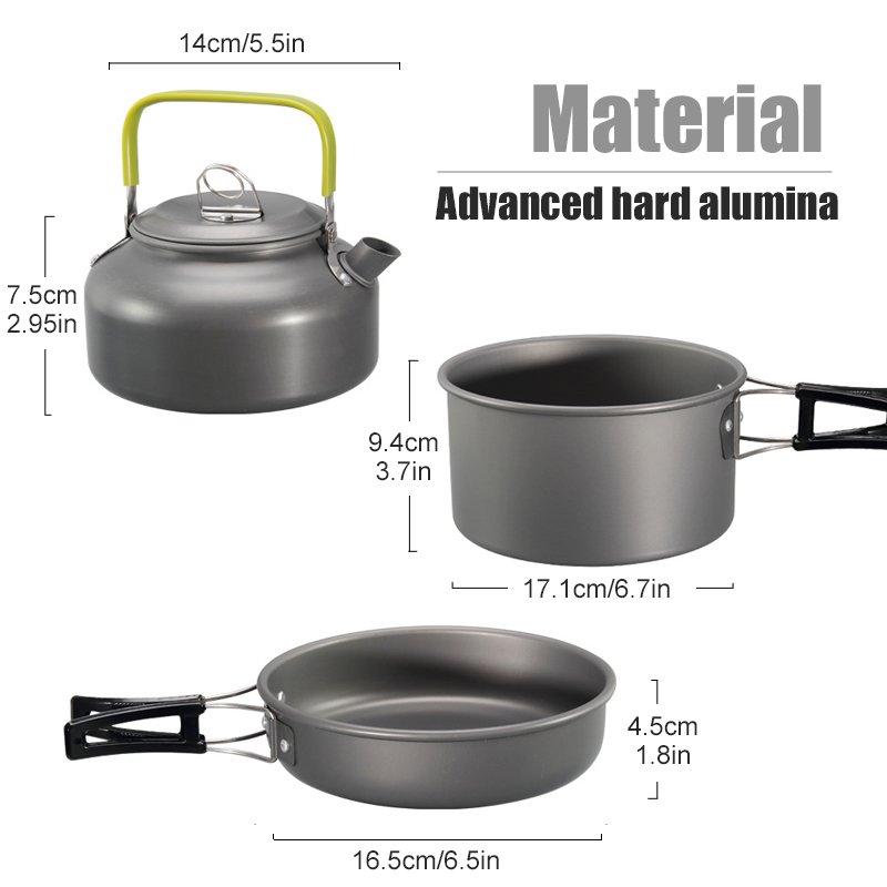 WESTTUNE Camping Cookware Kit  - огляд і ціна Outdoor Camping Uk