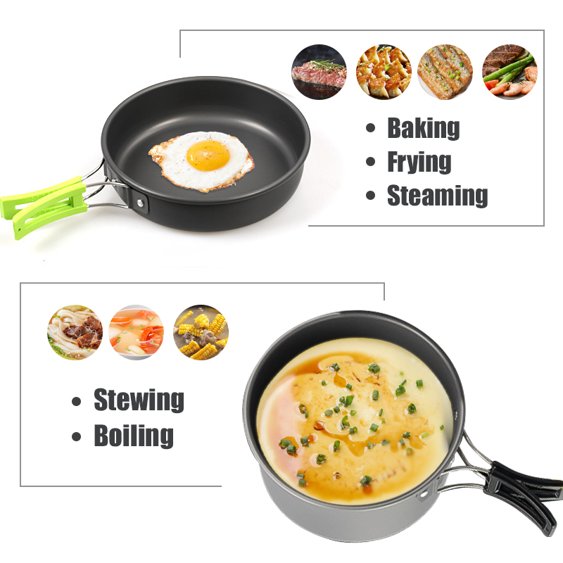 WESTTUNE Camping Cookware Kit  - огляд і ціна Outdoor Camping Uk