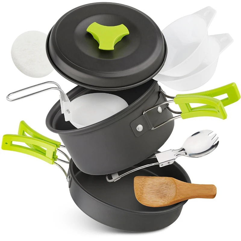 Portable Durable Camping Cookw - огляд і ціна Outdoor Camping Uk