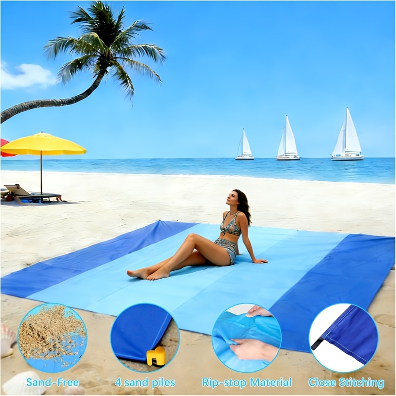 Large Sand Proof Beach Blanket - огляд і ціна Outdoor Camping Rug
