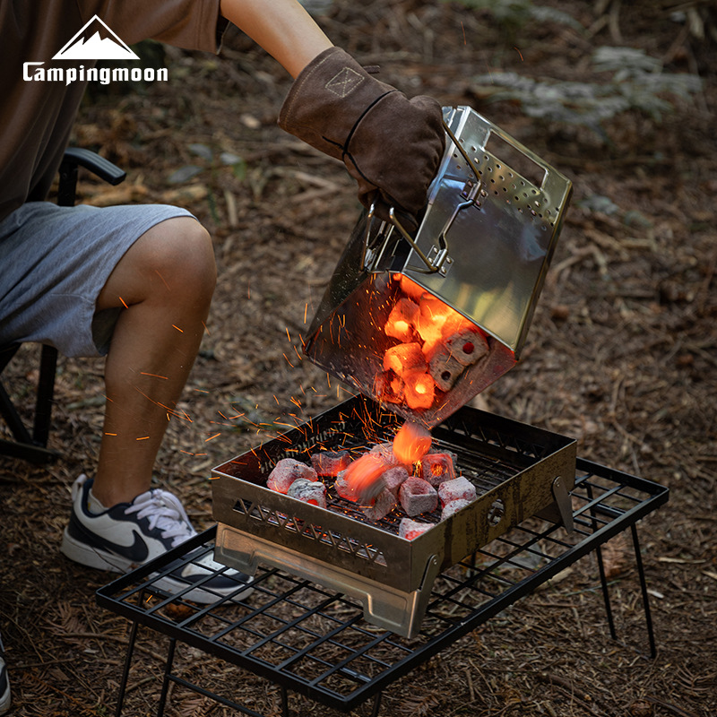 MT-18 Stainless Steel Hiking F - огляд і ціна Outdoor Camping Wood Burning Stove