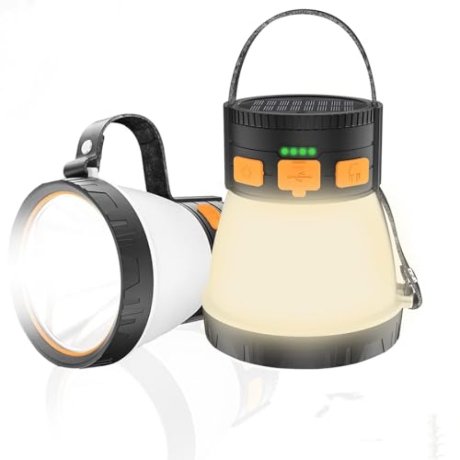 2 Pack LED Camping Lantern, 15 - огляд і ціна Camping Solar Lantern